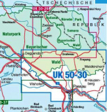 UK 50-30 Naturpark Bayerischer Wald südl. Teil, 1:50.000